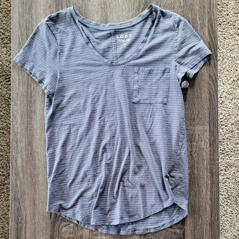 LOFT Vintage Soft Striped Tee